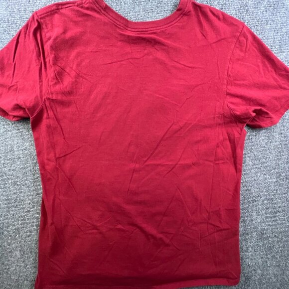 NIKE T Shirt Mens Athletic Cut Large Red Short Sleeve Crew Neck Pullover Sports - Picture 7 of 7